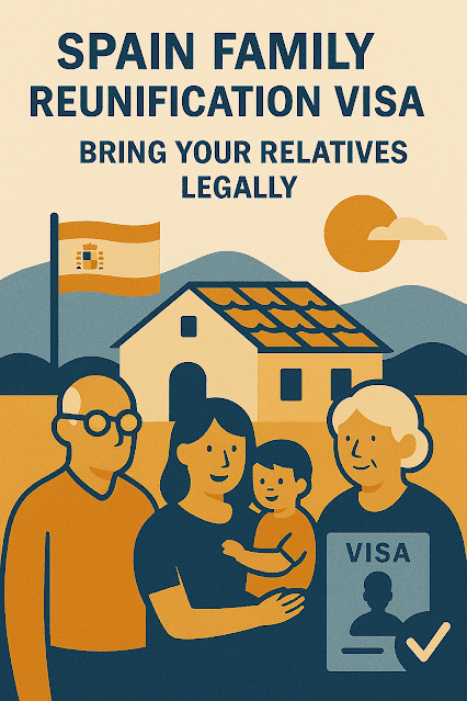 Spain Family Reunification Visa