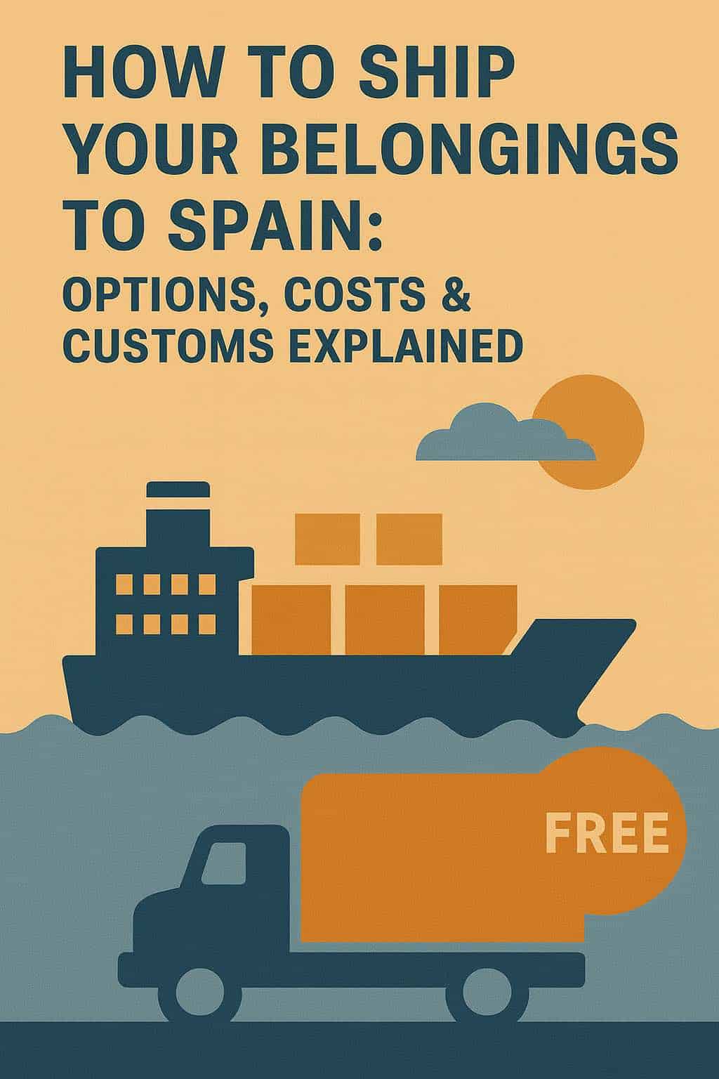 How to Ship Your Belongings to Spain: Options, Costs & Customs Explained (2025)